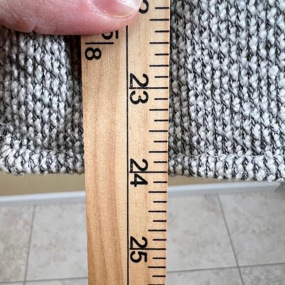 291 Venice Womens Full Zip Gray Moto Sweater Jacket Size 2 - Picture 10 of 12